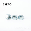 ISO 4033 Grado 8 NUTS HEXAGONALES ZINC chapados en